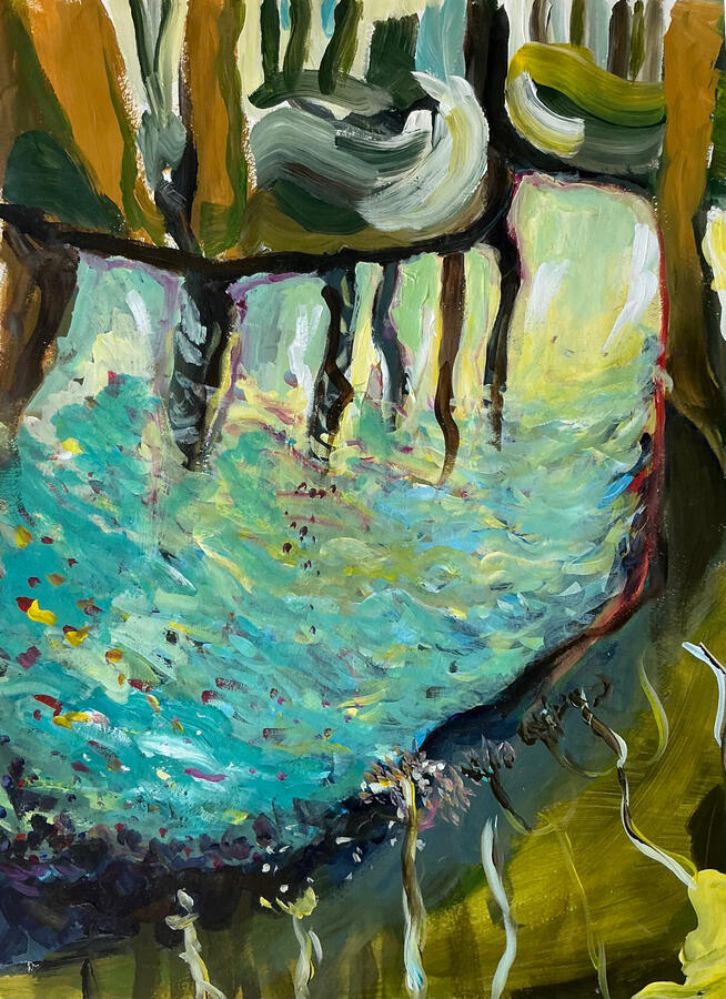 Wateroppervlak in Stadspark