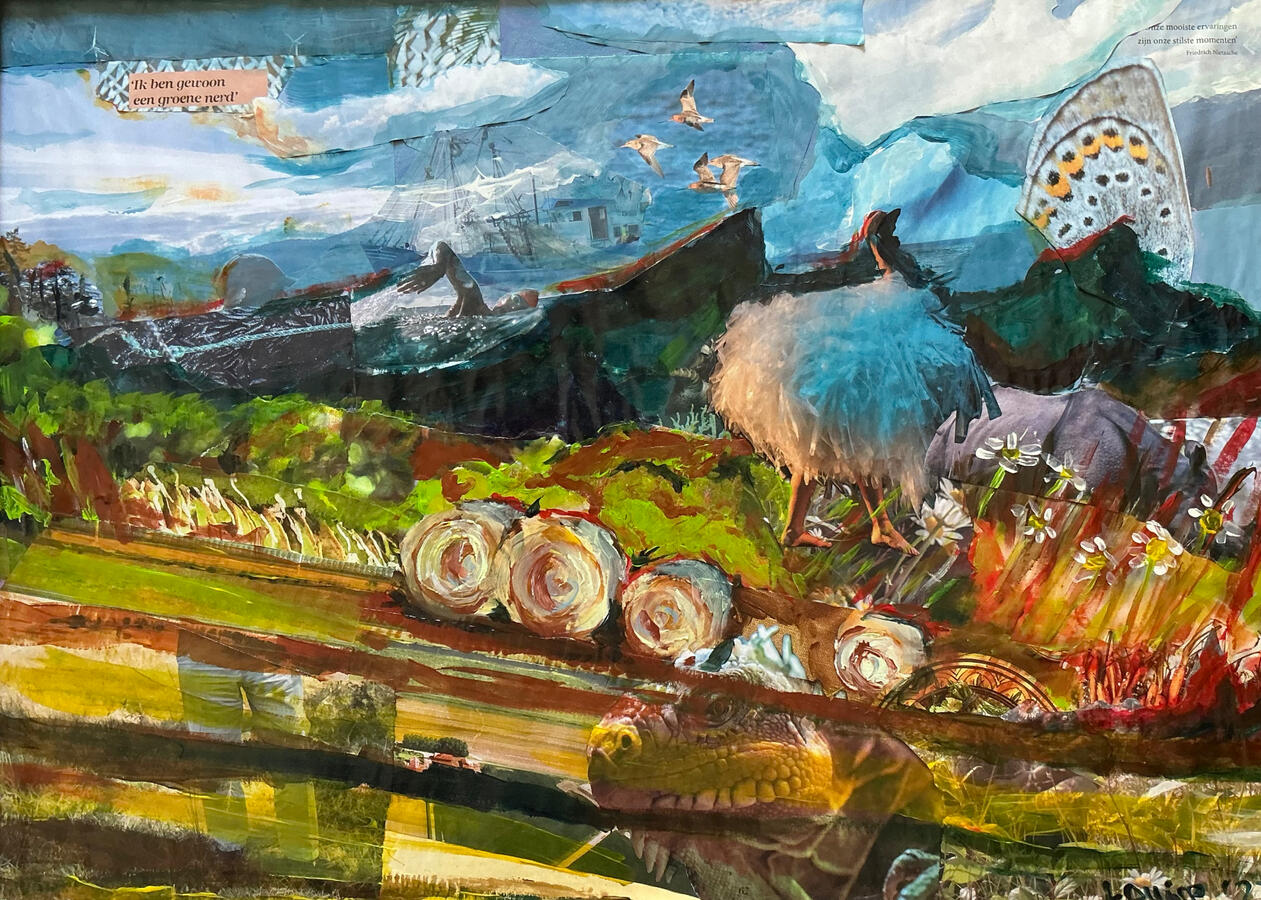 Interpretatie van zuid Duits landschap Interpretatie van zuid Duits landschap